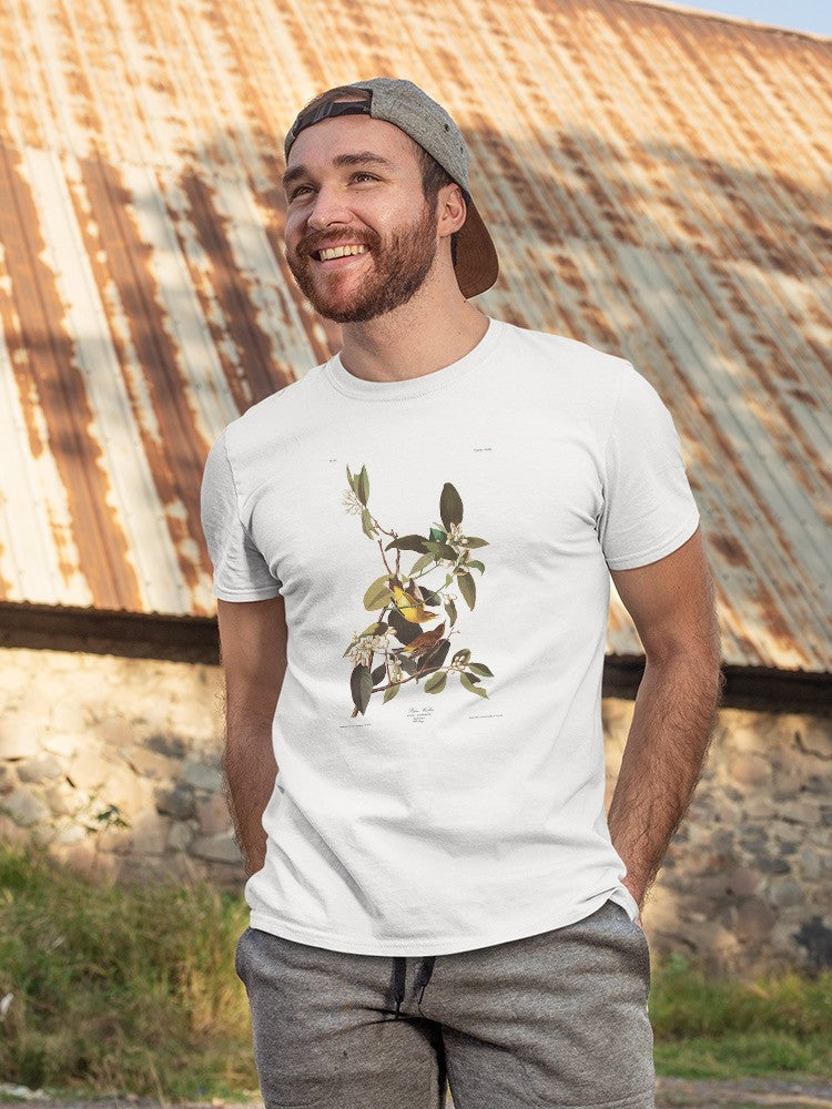 Palm Warbler T-shirt -John James Audubon Designs