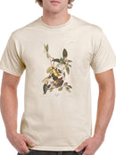 Palm Warbler T-shirt -John James Audubon Designs