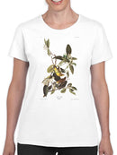 Palm Warbler T-shirt -John James Audubon Designs