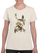 Palm Warbler T-shirt -John James Audubon Designs