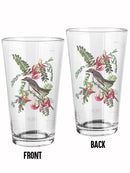 Piping Flycatchers. Pint Glass -John James Audubon Designs