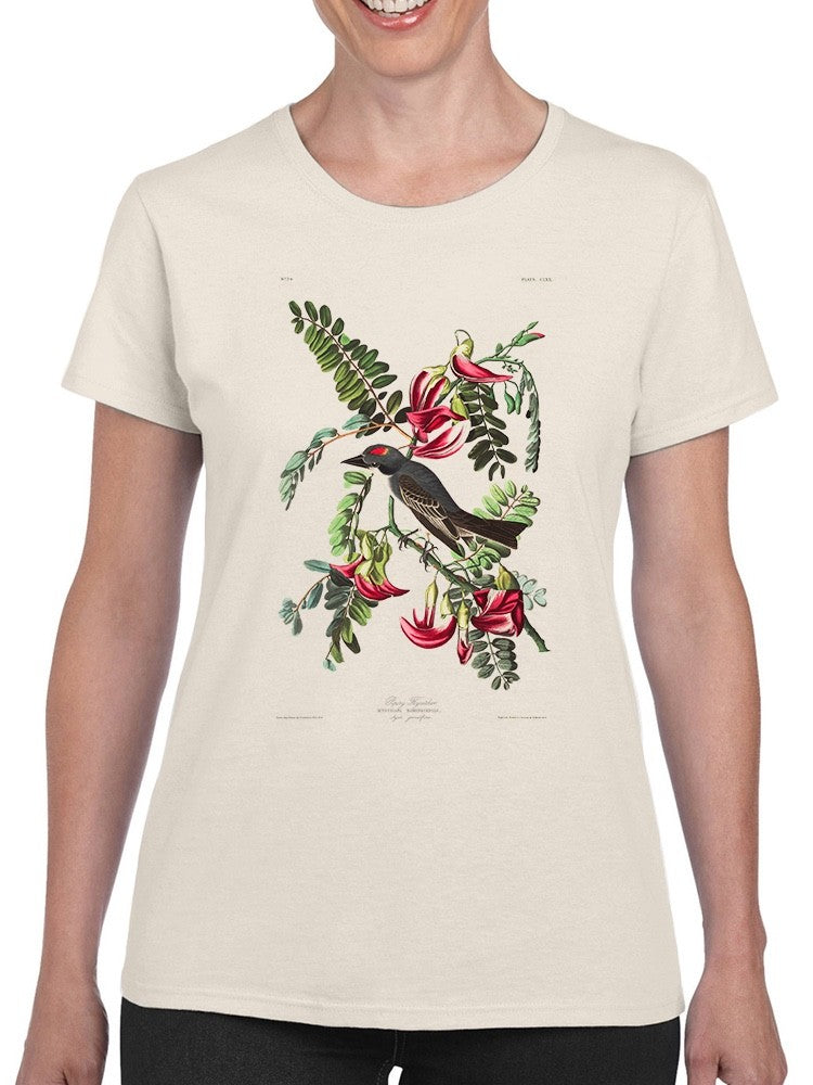 Piping Flycatcher T-shirt -John James Audubon Designs