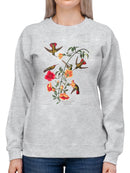Mango Hummingbirds I Sweatshirt -John James Audubon Designs