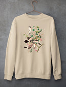 Great Cinereous Shrikes Sweatshirt -John James Audubon Designs