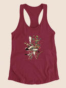 Great Cinereous Shrike Racerback Tank -John James Audubon Designs