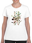 Great Cinereous Shrike. T-shirt -John James Audubon Designs