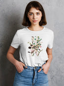 Great Cinereous Shrike. T-shirt -John James Audubon Designs