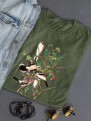 Great Cinereous Shrike. T-shirt -John James Audubon Designs