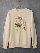 American Crossbills Sweatshirt -John James Audubon Designs
