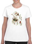 American Crossbill T-shirt -John James Audubon Designs