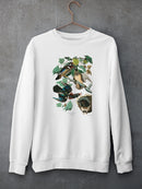 Wood Ducks Art Sweatshirt -John James Audubon Designs
