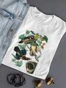 Wood Ducks T-shirt -John James Audubon Designs