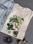 Wood Ducks T-shirt -John James Audubon Designs