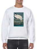 A Wood Ibis Sweatshirt -John James Audubon Designs