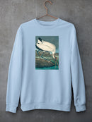 A Wood Ibis Sweatshirt -John James Audubon Designs