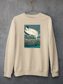 A Wood Ibis Sweatshirt -John James Audubon Designs
