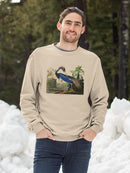 A Tricolored Heron Sweatshirt -John James Audubon Designs