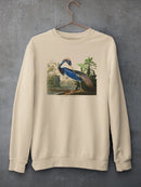 A Tricolored Heron Sweatshirt -John James Audubon Designs