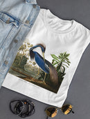 Tricolored Heron. T-shirt -John James Audubon Designs