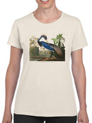 Tricolored Heron. T-shirt -John James Audubon Designs