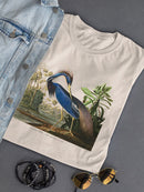 Tricolored Heron. T-shirt -John James Audubon Designs