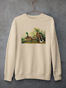 Cute Mallard Ducks Sweatshirt -John James Audubon Designs