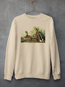 Cute Mallard Ducks Sweatshirt -John James Audubon Designs