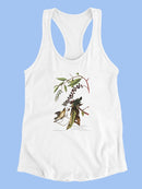 Worm-eating Warbler Racerback Tank -John James Audubon Designs