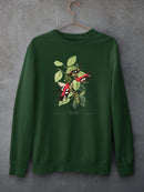 White-Winged Crossbills Sweatshirt -John James Audubon Designs