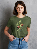 White-Winged Crossbill. T-shirt -John James Audubon Designs