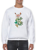 Ruff-Necked Hummingbirds. Sweatshirt -John James Audubon Designs