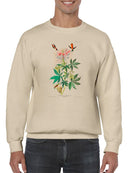 Ruff-Necked Hummingbirds. Sweatshirt -John James Audubon Designs