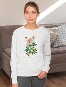 Ruff-Necked Hummingbirds. Sweatshirt -John James Audubon Designs