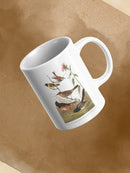 Chestnut Coloured Finches Mug -John James Audubon Designs