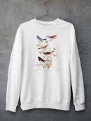 Lazuli Finch. Sweatshirt -John James Audubon Designs