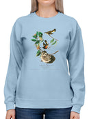 American Redstart. Sweatshirt -John James Audubon Designs