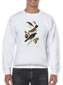 Little Tawny Thrush. Sweatshirt -John James Audubon Designs