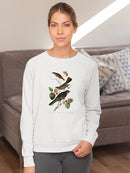 Little Tawny Thrush. Sweatshirt -John James Audubon Designs