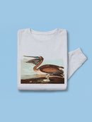 Brown Pelican. Sweatshirt -John James Audubon Designs