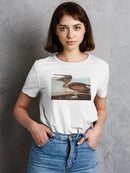 A Brown Pelican T-shirt -John James Audubon Designs