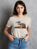 A Brown Pelican T-shirt -John James Audubon Designs
