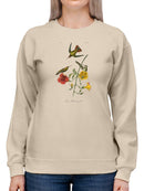 Small Mango Hummingbird Sweatshirt -John James Audubon Designs