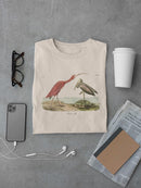Scarlet Ibis T-shirt -John James Audubon Designs