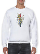 Tropical Parrots Iv Sweatshirt -John Gould Designs