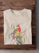 Tropical Parrots Iv T-shirt -John Gould Designs