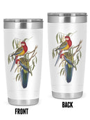 Tropical Parrots Iv Tumbler -John Gould Designs