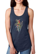 Tropical Parrots Iv T-shirt -John Gould Designs
