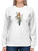 Tropical Parrots Iv Sweatshirt -John Gould Designs