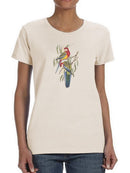 Tropical Parrots Iv T-shirt -John Gould Designs