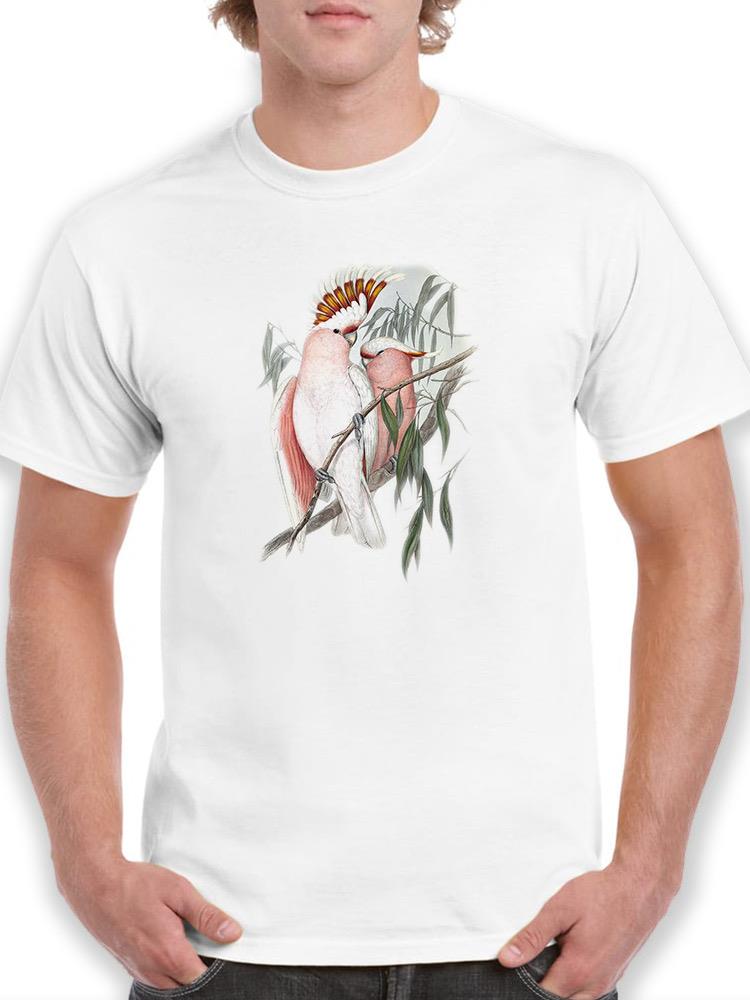 Ua Ch Pastel Parrots I T-shirt -John Gould Designs
